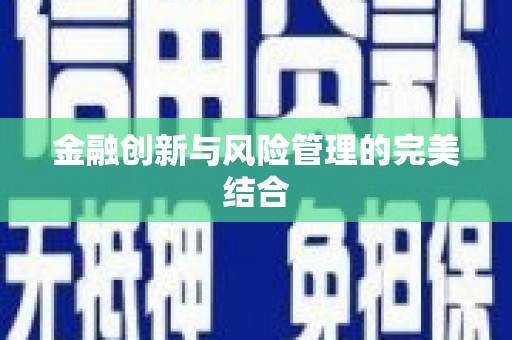 黄岛金融创新与风险管理的完美结合