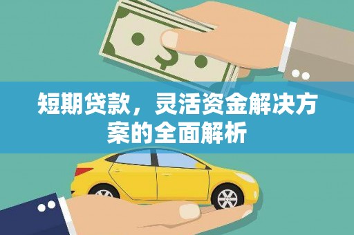 黄岛短期贷款，灵活资金解决方案的全面解析