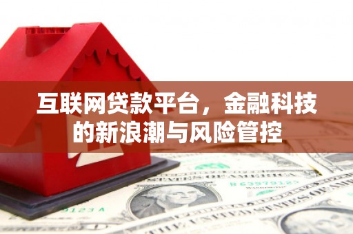 黄岛互联网贷款平台，金融科技的新浪潮与风险管控