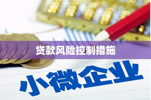 黄岛贷款风险控制措施