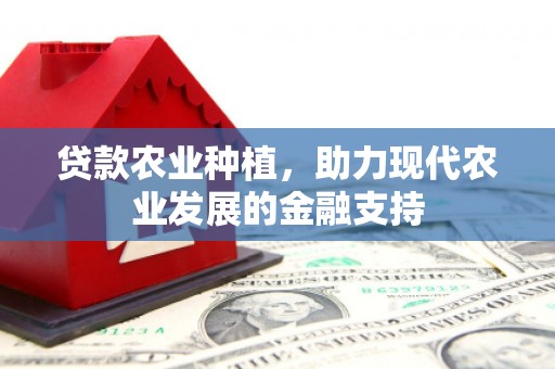 黄岛贷款农业种植，助力现代农业发展的金融支持